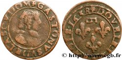 DOMBES - PRINCIPAUTÉ DE DOMBES - GASTON D&nbsp;ORLÉANS Double tournois, type 8