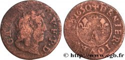 DOMBES - PRINCIPAUTÉ DE DOMBES - GASTON D&nbsp;ORLÉANS Denier tournois, type 10
