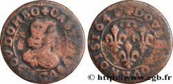 DOMBES - PRINCIPAUTÉ DE DOMBES - GASTON D&nbsp;ORLÉANS Double tournois, type 16