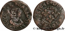 PRINCIPAUTY OF DOMBES - GASTON OF ORLEANS Double tournois, type 16