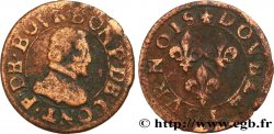 PRINCIPAUTÉ DE CHÂTEAU-REGNAULT - FRANÇOIS DE BOURBON-CONTI Double tournois, type 18