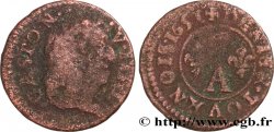 PRINCIPAUTY OF DOMBES - GASTON OF ORLEANS Denier tournois, type 6