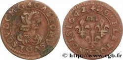 PRINCIPAUTY OF DOMBES - GASTON OF ORLEANS Double tournois, type 16