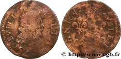 PRINCIPAUTY OF SEDAN - FREDERIC-MAURICE DE LA TOUR D AUVERGNE Double tournois, type 14 (grande collerette/petite tour en haut du champ)