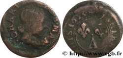 ARDENNES - PRINCIPAUTY OF ARCHES-CHARLEVILLE - CHARLES II OF GONZAGUE Denier tournois, type 3