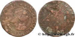 PRINCIPAUTY OF SEDAN - FREDERIC-MAURICE DE LA TOUR D&nbsp;AUVERGNE Double tournois, type 14 (grande collerette/petite tour en haut du champ)