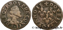 PRINCIPAUTY OF CHATEAU-REGNAULT - FRANCOIS OF BOURBON-CONTI Double tournois, type 13