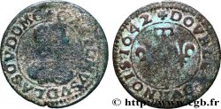 PRINCIPAUTY OF DOMBES - GASTON OF ORLEANS Double tournois, type 16