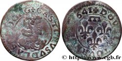 PRINCIPAUTY OF DOMBES - GASTON OF ORLEANS Double tournois, type 16