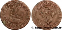 PRINCIPAUTY OF DOMBES - GASTON OF ORLEANS Double tournois