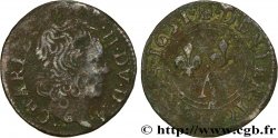 ARDENNES - PRINCIPAUTÉ SOUVERAINE D&nbsp;ARCHES-CHARLEVILLE - CHARLES II DE GONZAGUE Denier tournois, type 2