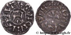 DAUPHINÉ - ARCHBISHOPRIC OF VIENNE - ANONYMOUS Denier anonyme ou viennois au monogramme d Henri III le Noir
