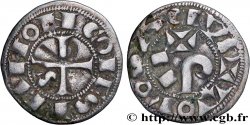 LANGUEDOC - COMTÉ DE TOULOUSE - RAYMOND V, RAYMOND VI OU RAYMOND VII Obole ou demi-raimondin