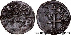 AQUITAINE - DUCHÉ D AQUITAINE - ÉDOUARD III D ANGLETERRE Obole au léopard, 4e type q.BB