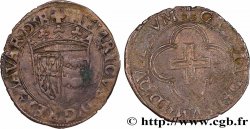 NAVARRE - KINGDOM OF NAVARRE - HENRI OF ALBRET Douzain à la croisette XF