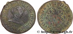 LORRAINE - PRINCIPAUTÉ DE PHALSBOURG ET DE LIXHEIM - HENRIETTE DE LORRAINE Double tournois