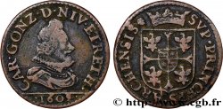 ARDENNES - PRINCIPAUTY OF ARCHES-CHARLEVILLE - CHARLES I OF GONZAGUE Liard, type 3