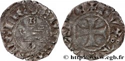 AQUITAINE - DUCHÉ D AQUITAINE - ÉDOUARD III D ANGLETERRE Denier au léopard, 3e type