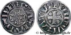 LIMOUSIN - LIMOGES - COINAGE IMMOBILIZED IN THE NAME OF EUDES Denier