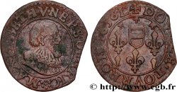 BERRY - PRINCIPAUTÉ DE BOISBELLE-HENRICHEMONT - MAXIMILIEN DE BÉTHUNE, DUC DE SULLY Double tournois, type 1