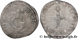 COMTAT-VENAISSIN - AVIGNON - GRÉGOIRE XIII (Hugues Compagnagni) Double sol parisis ou six blancs
