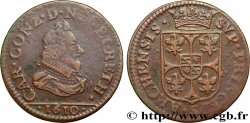 ARDENNES - PRINCIPAUTY OF ARCHES-CHARLEVILLE - CHARLES I OF GONZAGUE Liard, type 3A