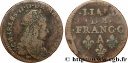 ARDENNES - PRINCIPAUTY OF ARCHES-CHARLEVILLE - CHARLES II OF GONZAGUE Liard, type 4