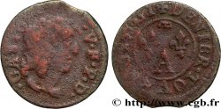PRINCIPAUTY OF DOMBES - GASTON OF ORLEANS Denier tournois, type 13