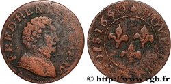 PRINCIPALITY OF ORANGE - FREDERICK HENRY OF NASSAU Double tournois, type 4