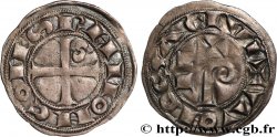 LANGUEDOC - COUNTY OF TOULOUSE - RAYMOND V, RAYMOND VI or RAYMOND VII Denier ou raimondin