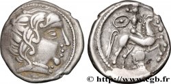 PICTONS / BITURIGES / CARNUTES - CENTRE-OUEST, Incertaines Drachme au cavalier et à la main - P II B