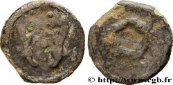 GALLIA BELGICA - SUESSIONES (Area of Soissons) Potin aux animaux affrontés, classe II