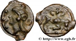 GALLIA - ALTA E MEDIA SEINE Potin au taureau et au lis, classe Ia q.SPL