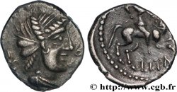 ÉDUENS (BIBRACTE, région du Mont-Beuvray) Denier LITAVICOS TTB+/TTB