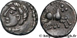 ÉDUENS (BIBRACTE, région du Mont-Beuvray) Denier DOVBNO TTB+