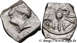 ELYSIQUES (oppidum of Ensérune) Obole au bucrane, AM sans rayon