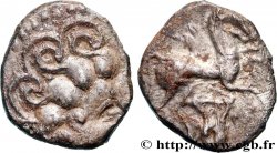 ÉDUENS (BIBRACTE, région du Mont-Beuvray) Denier à la lyre