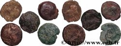 LOTS Lot de 5 monnaies gauloises