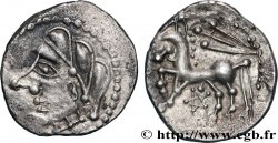 GALLIA - BITURIGES CUBI (Area of Bourges) Denier au glaive et au pentagramme