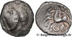 GALLIA - ÆDUI (BIBRACTE, Area of the Mont-Beuvray) Denier à la tête casquée