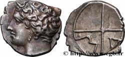 MASSALIA - MARSEILLE Obole MA, tête à gauche