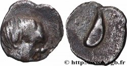 MASSALIA - MARSEILLE Hémiobole à la tête de satyre et à la corne