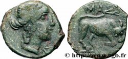 MASSALIA - MARSEILLE Petit bronze au taureau (hémiobole ?)