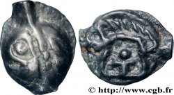 LEUQUES (Région de Toul) Potin à la tête d’indien, classe Ij/h