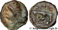 HAUTE ET MOYENNE SEINE Potin au taureau et au lis, classe Ia