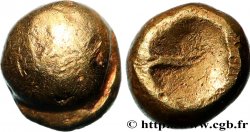 SÉNONS (région de Sens) Quart de statère globulaire au segment