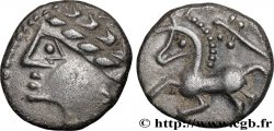 GALLIA - ALLOBROGES (Area of the Dauphiny) Denier au cheval galopant et au “caducée”