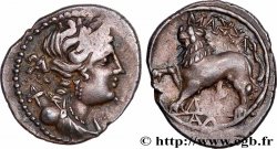 MASSALIA - MARSEILLE “Drachme légère” ou tétrobole, lion à gauche