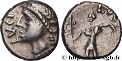 ÉDUENS (BIBRACTE, région du Mont-Beuvray) Denier LVCIOS