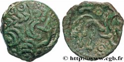GALLIEN - AULERCI EBUROVICES (Region die Évreux) Bronze au cheval, dérivé de types belges SS